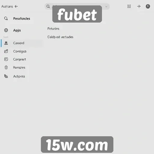 novidades na interface do fubet para usuários